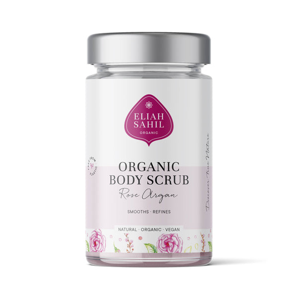 Bio Peeling Rose Argan - Mineralreiches Körperpeeling – Für frische, strahlende Haut