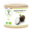 Organic black radish - dietary supplement - in capsules
