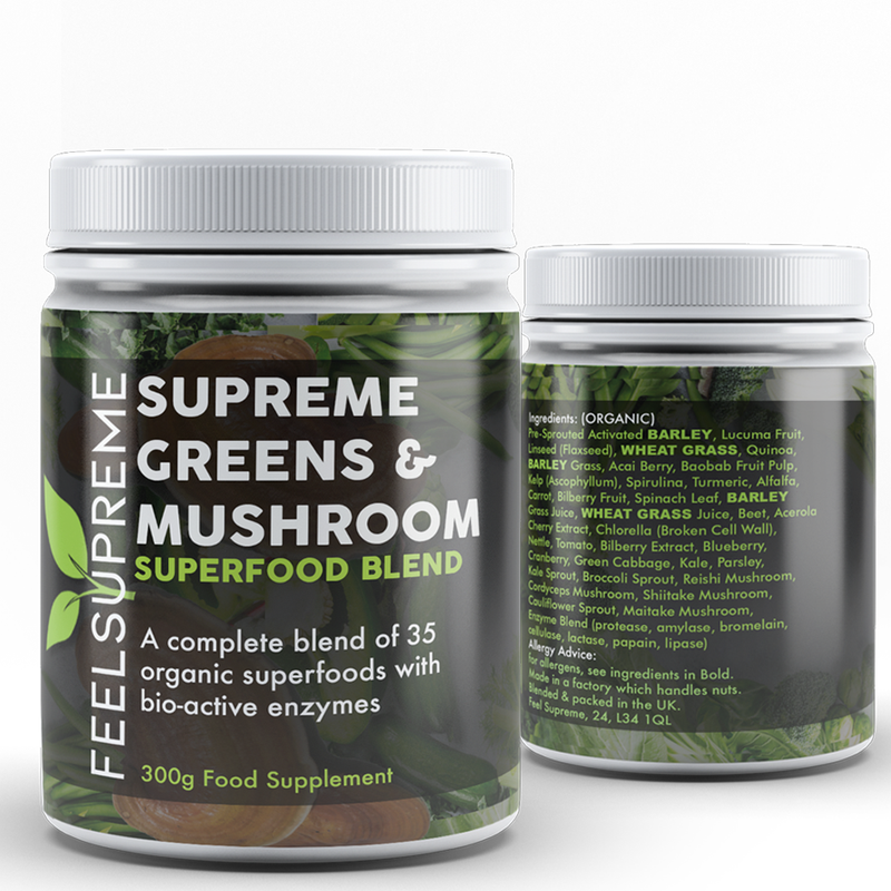 Supreme Mischung aus Gemüse und Champignons | Daily Greens Blend