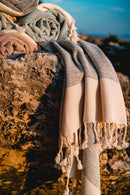 Beach towel, hammam towel, bath towel, sauna towel "Rugged Towel"