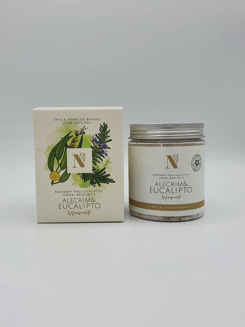 d'Natureza - Saboaria da Serra, Lda - Badezusätze mit Rosmarin- und Eukalyptuskräutern 200g, 1kg und 2,5kg