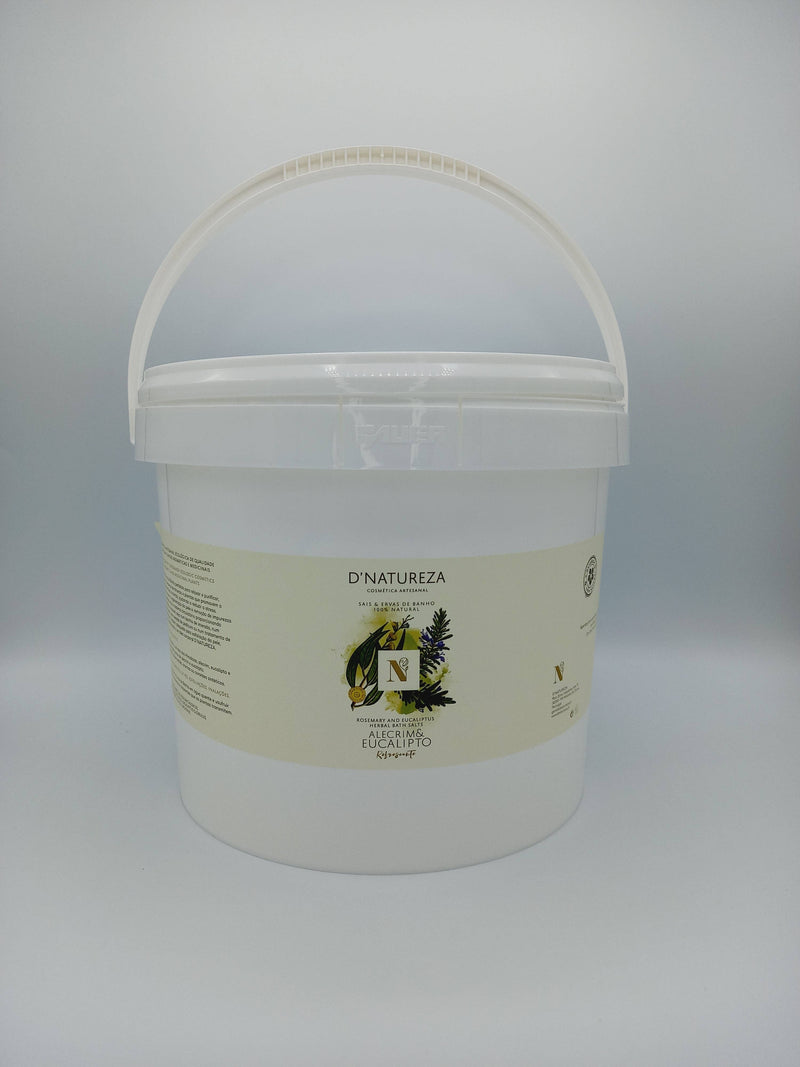 d'Natureza - Saboaria da Serra, Lda - Badezusätze mit Rosmarin- und Eukalyptuskräutern 200g, 1kg und 2,5kg