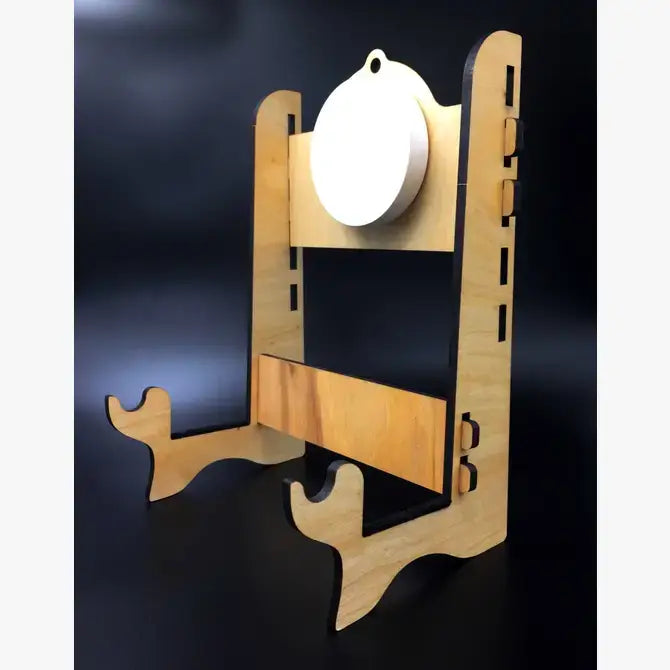 Tambour chamanique traditionnel sur cadre en bois de mûrier et peau de chèvre biologique pour la méditation