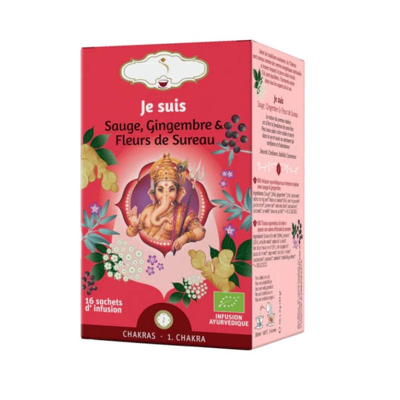 Zen'Arome - Bio-Kräutertee-Infusion Ich Bin - Salbei / Ingwer - 16 Beutel