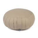 Traditional meditation cushion Zafu ECO with spelt filling Light Taupe