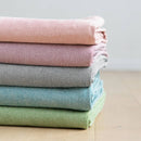 Couverture en coton NIDRA Shavasana Yoga, motif à chevrons