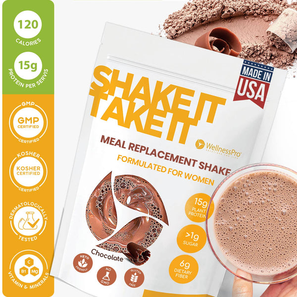HARMONIFY Shakes zur Gewichtsreduktion für Frauen mit Schokoladengeschmack, Keto und Fatburner, 16,9 Oz
