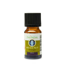 Eine 10-ml-Flasche Zen Arôme Douce Nuit ätherisches Öl Synergie auf schlichtem weißem Hintergrund.