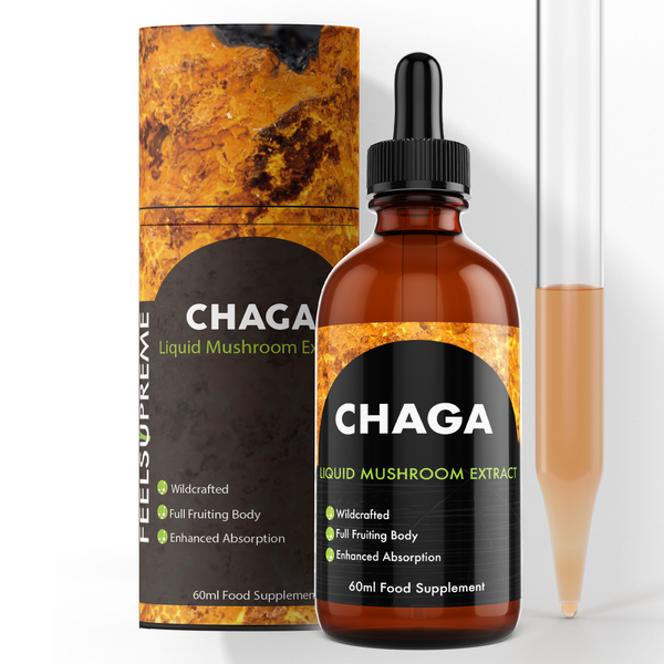 Chaga-Pilz-Flüssigextrakt 60 ml | Unterstützung des Immunsystems