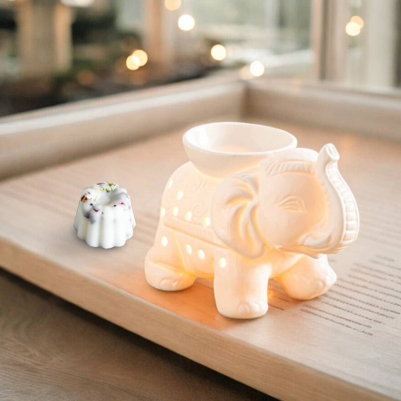 Zen'Arome - Tandor wax warmer made of white ceramic for scented waxes