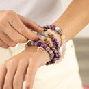 Mala Bead Necklace - Balance Hand Chain Mala Prayer Beads Neck and Wrist