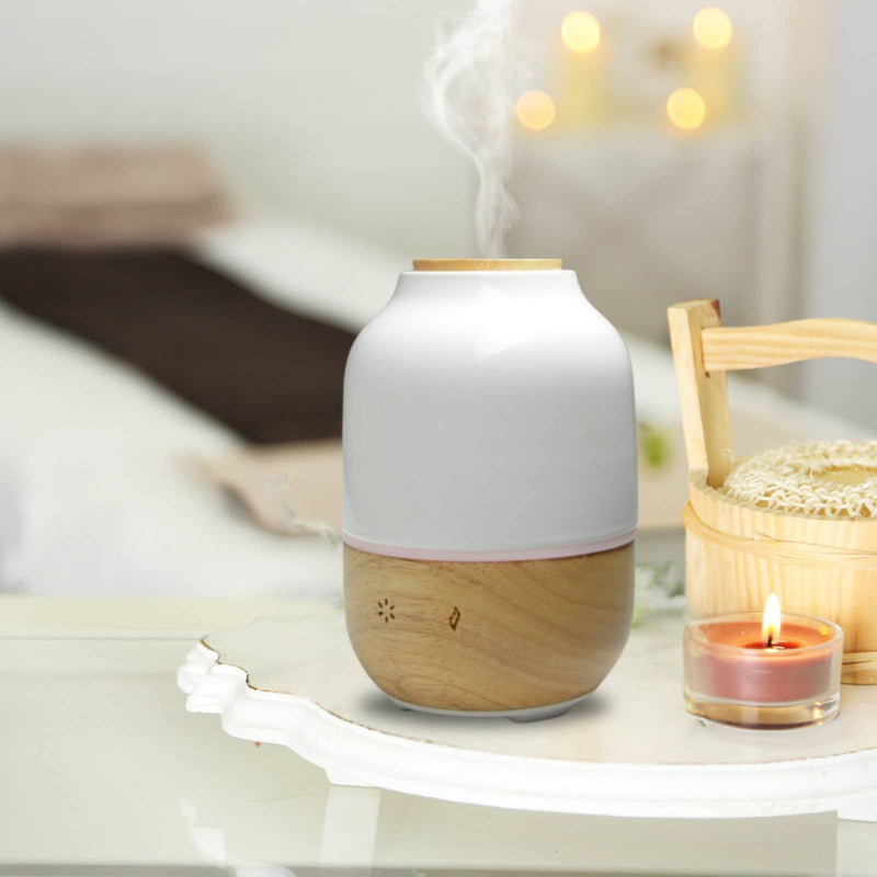 Zen'Arome - Essential Oil Diffuser Wood &amp; Ceramic Purisia