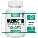 Quercetin with Bromelain Supplements Zinc Elderberry