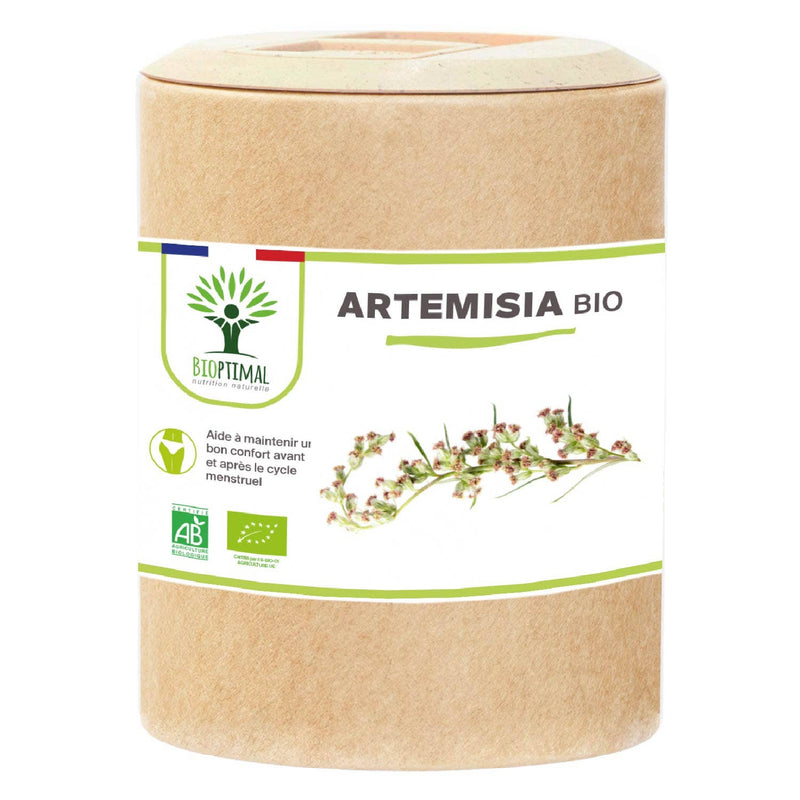 Organic Artemisia - Menstruationsbeschwerden und Muskelaufbau - Nahrungsergänzungsmittel - in Kapseln