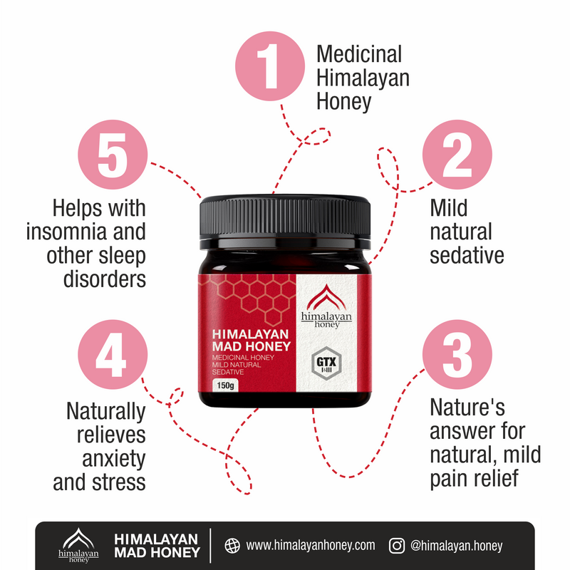 Himalayan Mad Honey – Original Himalaya-Honig aus Nepal (150 g)