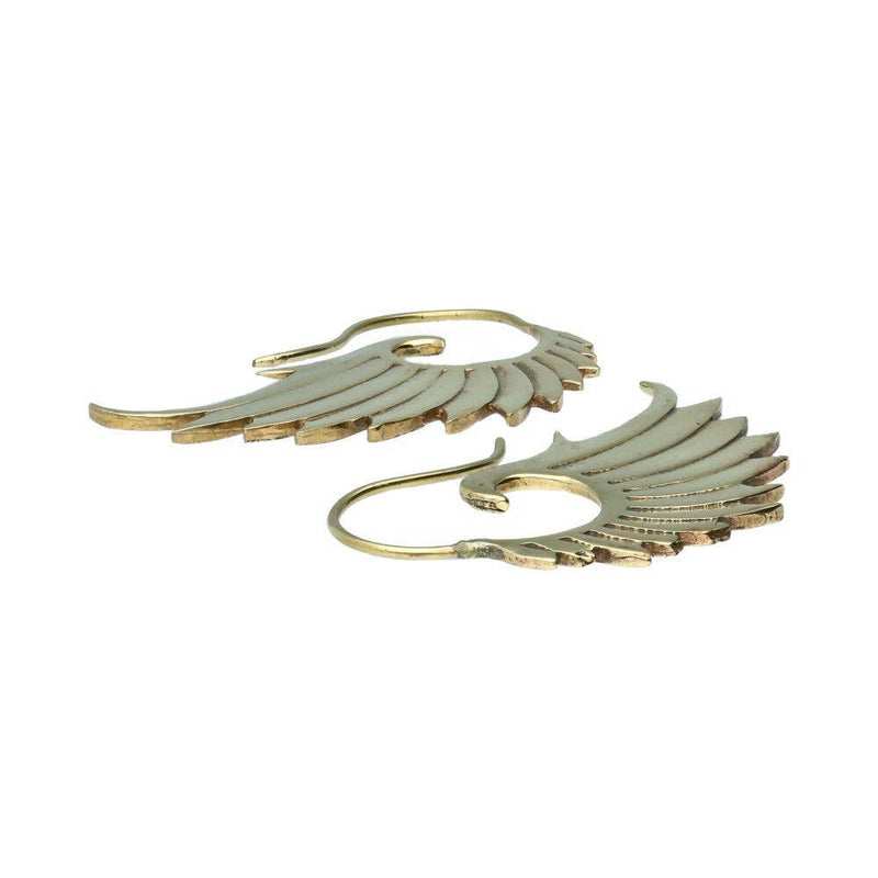 Vives de la Cortada Wings Ohrschmuck aus Bronze – elegant, hautfreundlich & antibakteriell