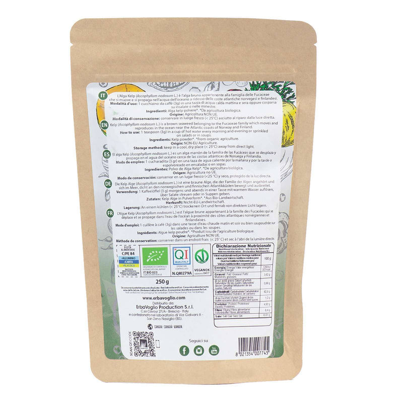 Bio-Seetang-Pulver 250g - Stoffwechsel, Schilddrüse, Nährstoffe