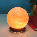 Zen'Arôme - Himalaya-Salzlampe Kugel mit USB-Stecker und LED-Beleuchtung
