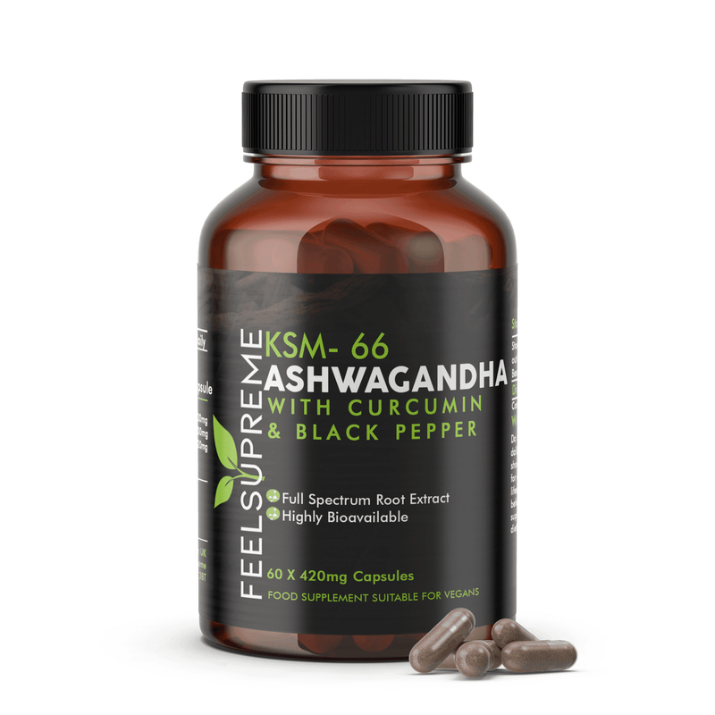 KSM66 Ashwagandha à la curcumine