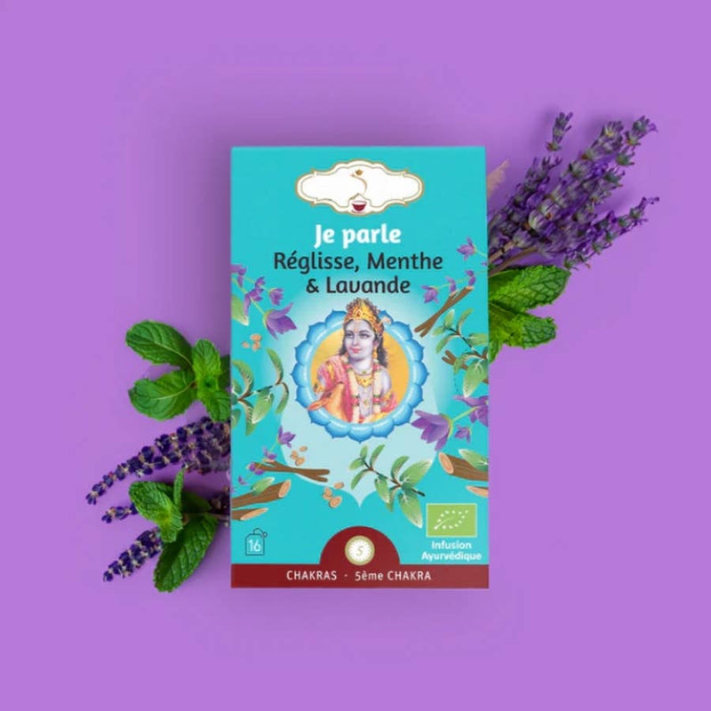 Zen'Arome - Infusion bio Je Parle - 16 sachets Menthe &amp; Réglisse