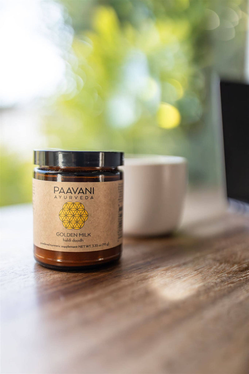 Goldene Milch von PAAVANI Ayurveda – Kurkuma, Ingwer & Zimt für Gesundheit & Ausstrahlung