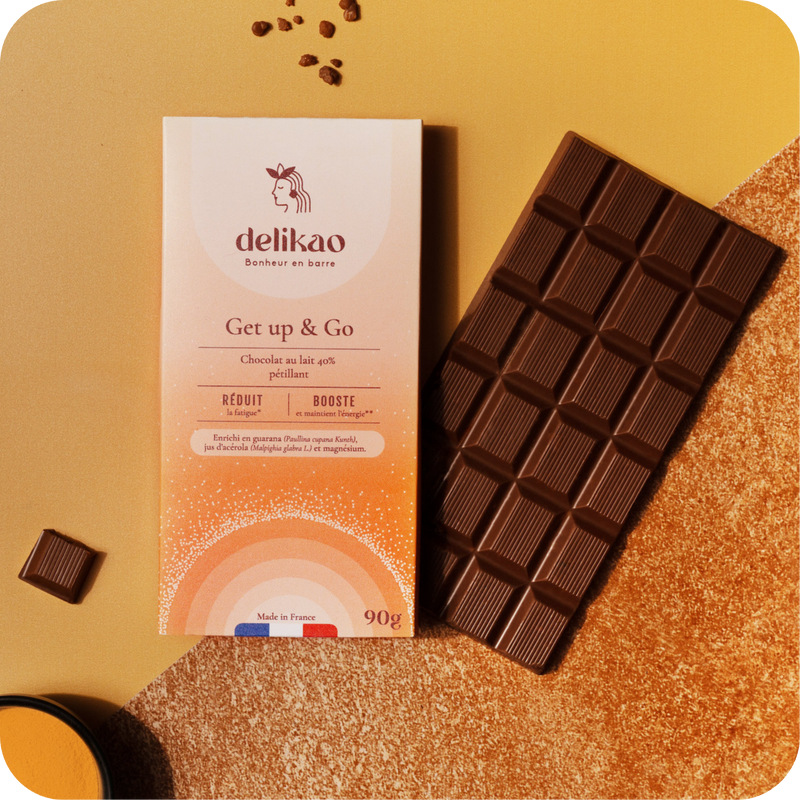 Get up&amp;Go- Chocolate Energy and Vitality - Sparkling Milk 40%
