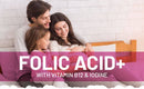 Folic Acid+ 400 mcg – Vegan tablets with vitamin B12 and iodine