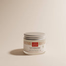 Ein Glastiegel „La Crème Jour“ Gesichtscreme von Comptoir des Huiles mit Baobab-Öl.