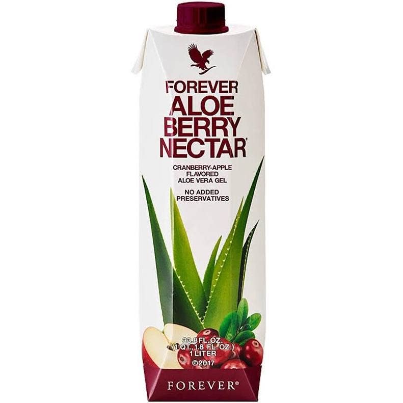 Forever Aloe-Beeren-Nektar – Erfrischender Aloe-Vera-Drink mit Cranberry, Apfel & Vitamin C