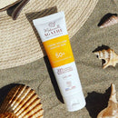 Certified organic sunscreen - untinted SPF 50+ Natural sunscreen