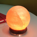 Zen'Arôme - Himalaya-Salzlampe Kugel mit USB-Stecker und LED-Beleuchtung