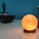 Zen'Arôme - Himalaya-Salzlampe Kugel mit USB-Stecker und LED-Beleuchtung