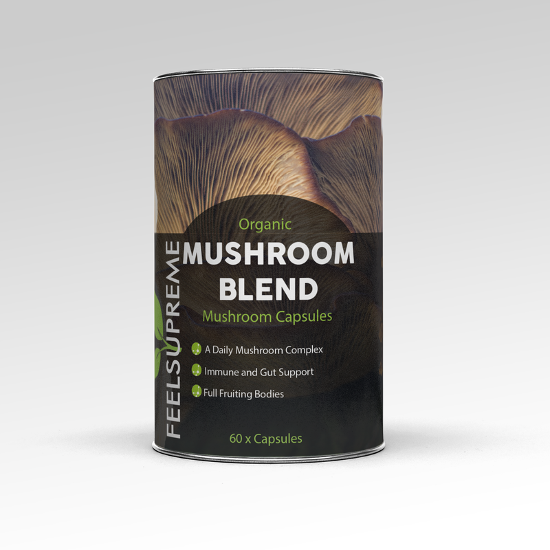 Organic Mushroom Mix Supplement – ​​Organic &amp; 100% Natural