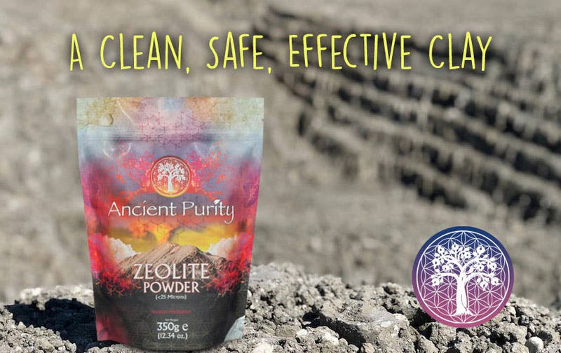Ancient Purity – Zeolithpulver Fein (< 25 Mikron) 350g – Effektive natürliche Entgiftung & Schwermetallbindung