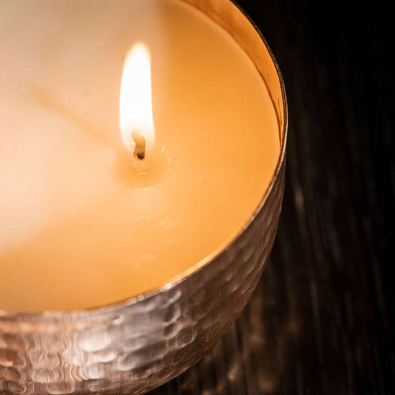 Ayurveda Specialist B.V. - Song of India - Vata Tuberose Jasmin Duftkerze mit 2 Dochten