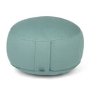 Meditation cushion RONDO ECO spelled mineral blue