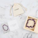 Stone Chip Bracelets Amethyst Bracelet