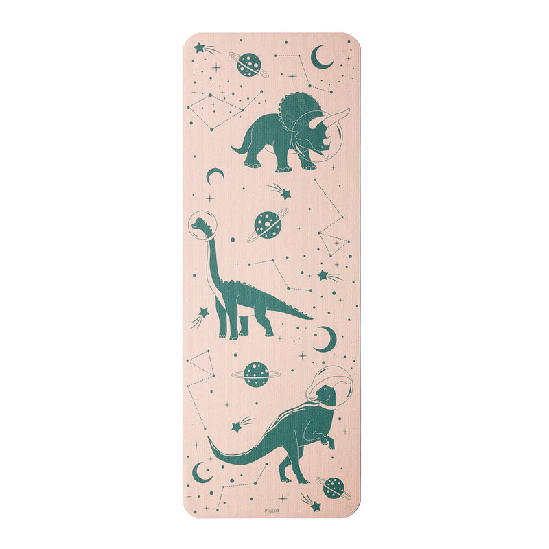 Myga Eco - Space Dino Yogamatte für Kinder