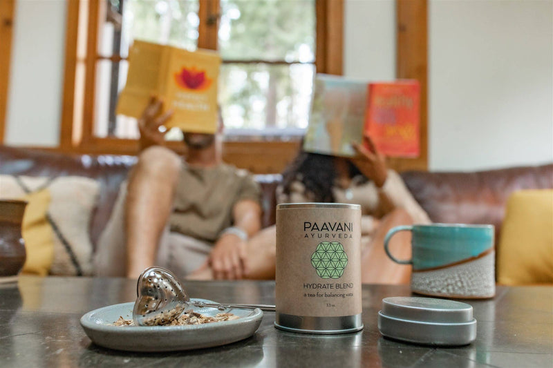 PAAVANI Ayurveda - Hydrate-Mischung | Ayurvedischer Tee für Vata-Balance