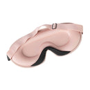 Padded sleep mask 3D memory foam, WellTouch old pink blindfold