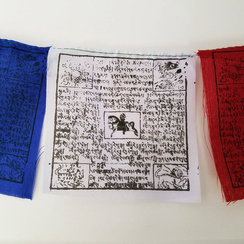 Drapeaux de prière tibétains, drapeaux de prière bouddhistes du Tibet