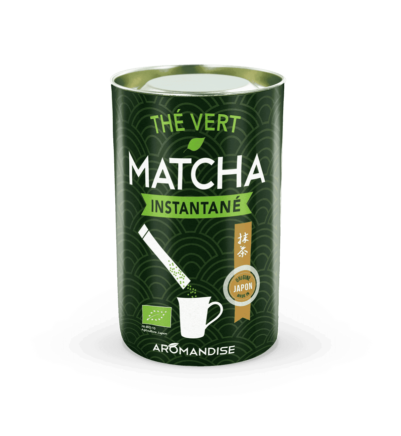 Instant-Matcha-Grünteepulver - 25 Stäbchen à 0,5 g