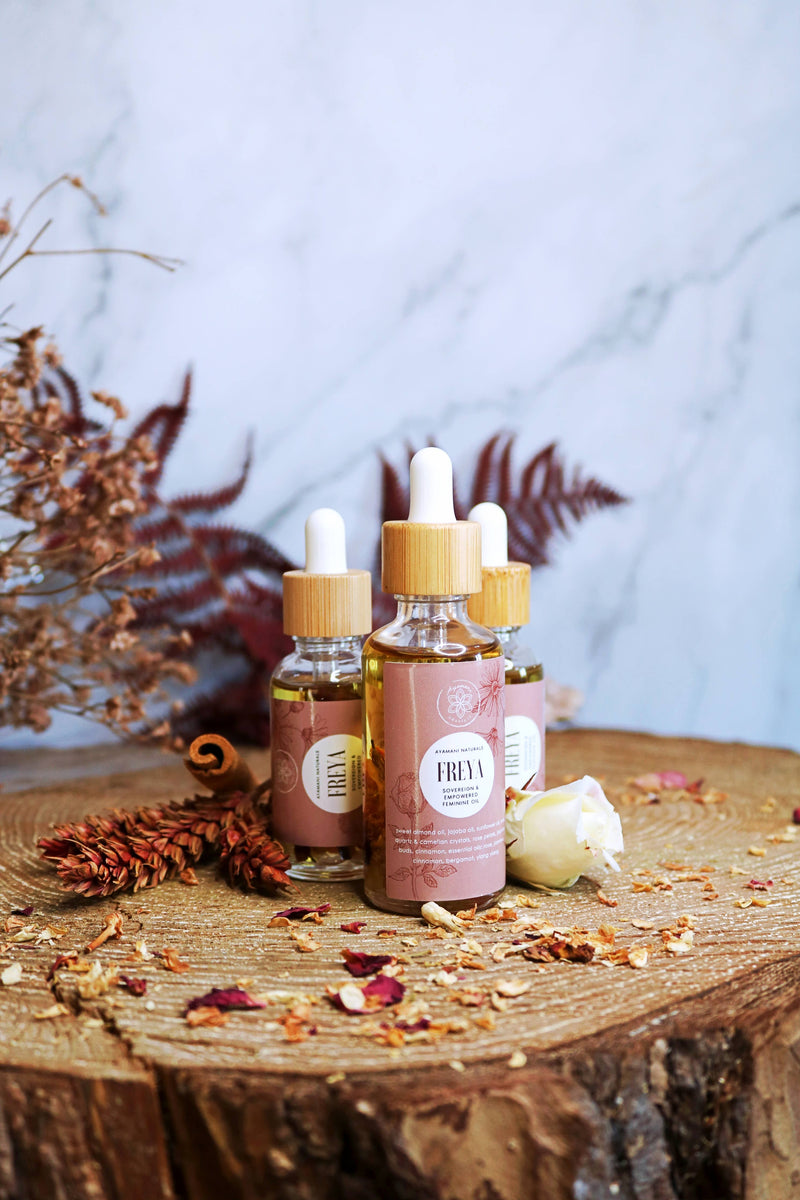Ayamani Naturals - FREYA Öl | Ermächtigtes Feminine Göttinnenöl | Ritual & Körper