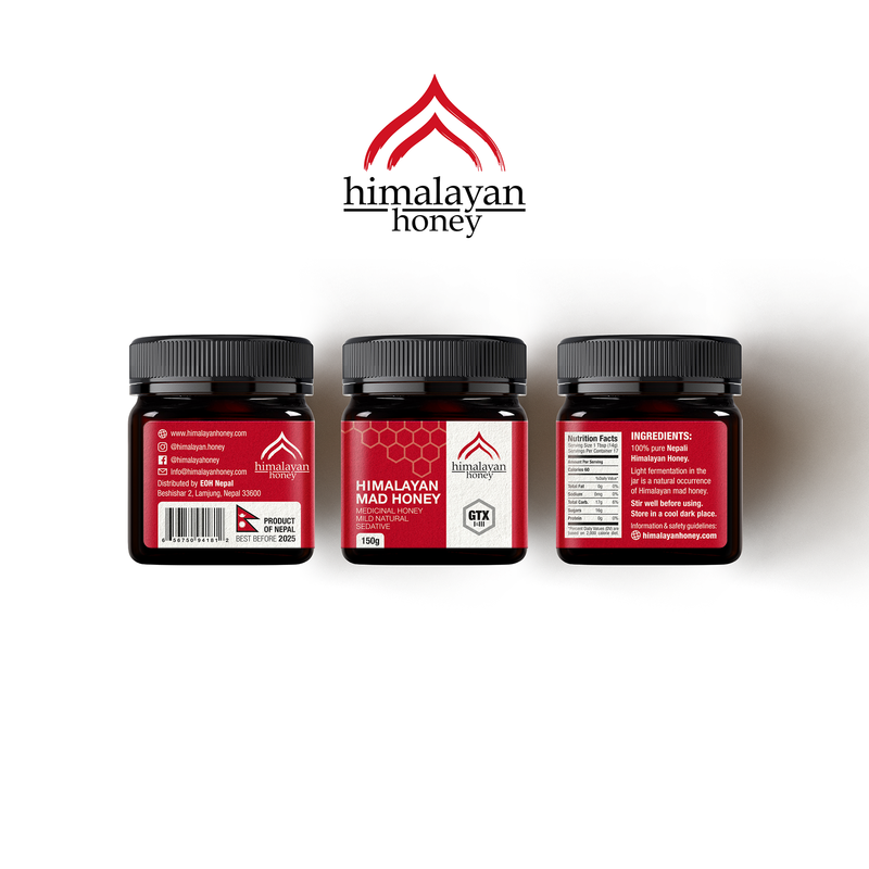 Himalayan Mad Honey – Original Himalaya-Honig aus Nepal (150 g)