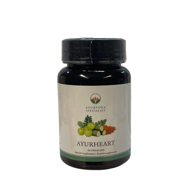 Ayurveda Specialist B.V. – Ayurherz 500 mg Kapseln – Pflanzliche Unterstützung für Herz und Blutgefässe