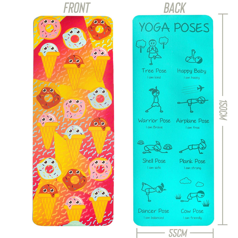 Myga Kinder-Yogamatte – Yogamatte für Kinder