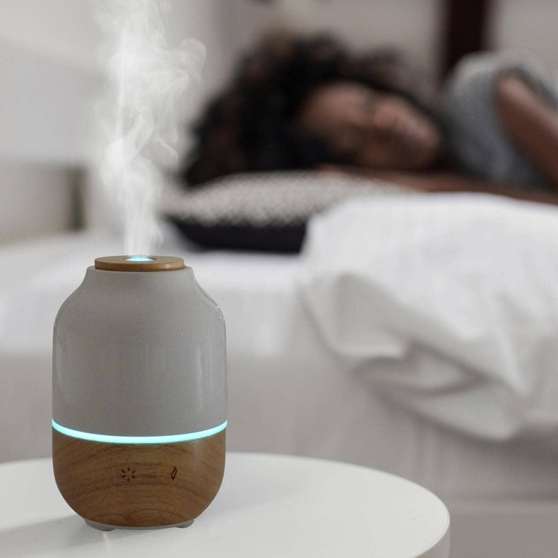 Zen'Arome - Essential Oil Diffuser Wood &amp; Ceramic Purisia