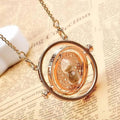 Harry Potter-inspired Sands of Time necklaces in gold