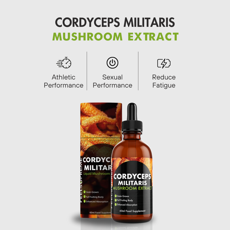 Cordyceps Militaris Pilz-Flüssigergänzung 60 ml