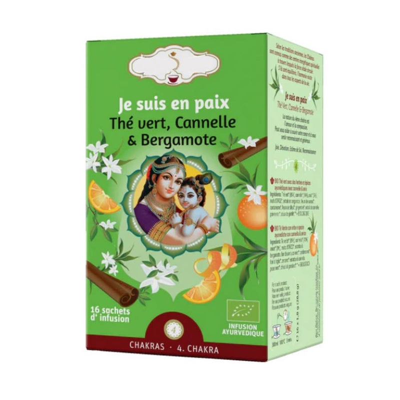 Zen'Arome - Bio-Morgenaufguss Ich bin in Frieden - Grüner Tee & Zimt